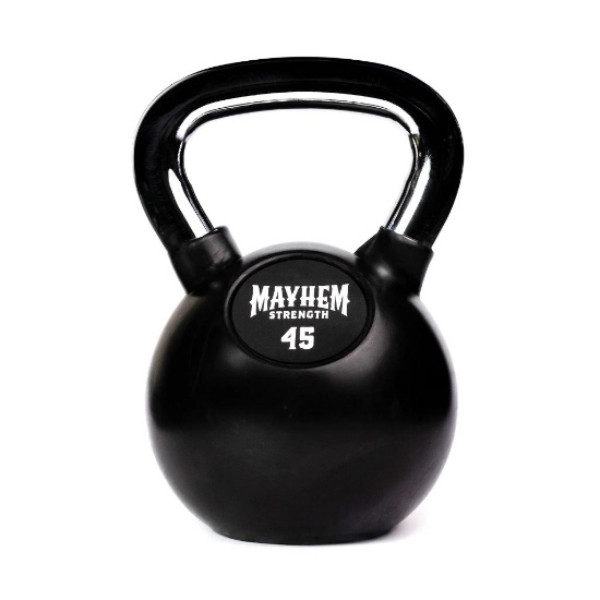 Lot of Custom 45lb and 50lb Kettlebells