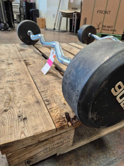 90 lb Curling Bar