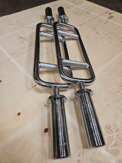(2) Neutral Grip Barbells