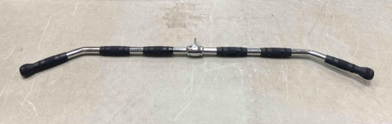 (5) Rubber Coated Lat pull-down Bars