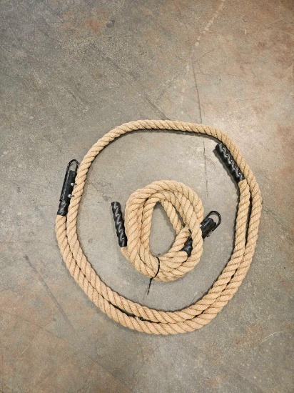 (2) Gym Muscle Ropes