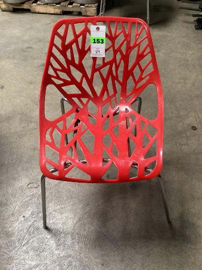 (4) Birds nest lounge chairs*Red*