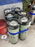 (6) 5Gal. Sixtel kegs