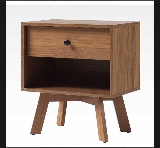 Walker Edison Frans 20in. 1 drawer nightstand