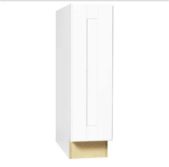 Hampton Bay 9in. shaker base kitchen*Satin white*