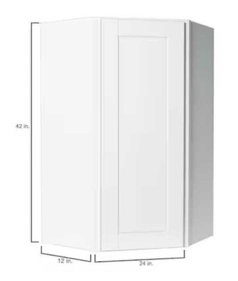 Hampton Bay Diagonal Corner Kitchen Cabinet