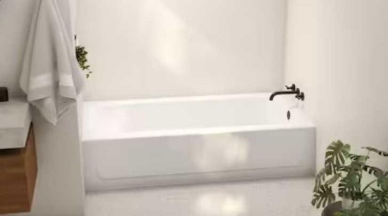 Aloha Soaking Bathtub With Right Drain