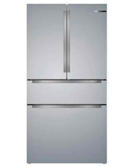 Bosch 800 Series 20.5 Cu. Ft. 4-Door French Door Counter-Depth Smart Refrigerator with VitaFresh