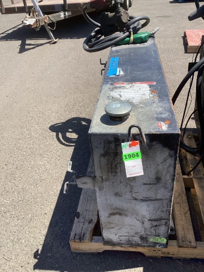 50 Gallon Column Steel Fuel Transfer Tank