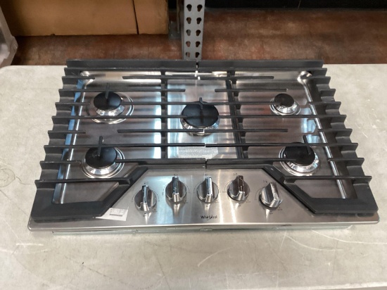 Whirlpool 30 in. Gas Cooktop