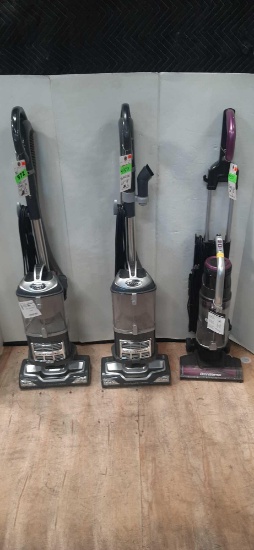 Lot of (3) Corded Upright Vacuums