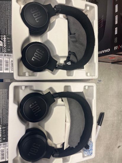 (2) JBL Live 675NC Noise-Cancelling Bluetooth Headphones