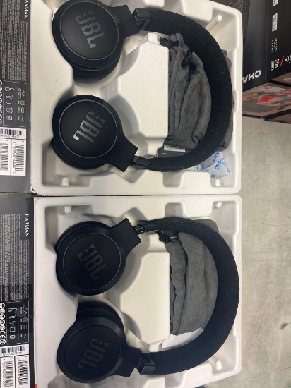 (2) JBL Live 675NC Noise-Cancelling Bluetooth Headphones