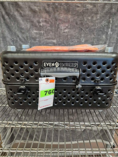 EvenEmbers Portable Charcoal Grill