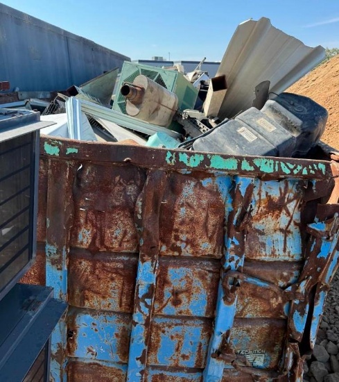 Large Bin of Metal Scrap - Bin NOT Included