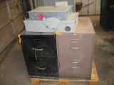 Pallet Of Filing Cabinets