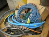 Crate Of Misc Electrical Wire