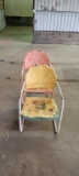 2 Antique Metal Chairs