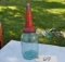 Blue Ball Jar with Amco Company Spout