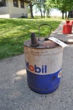 Mobil 5 Gallon Can