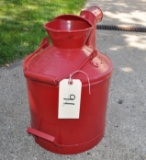 Red Standard Oil 5 Gallon Can
