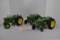 3 - John Deere Model R Tractors - 1/16th scale - No Boxes