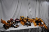CAT D10N Bulldozer, CAT 992C Front Loader, CAT Tower Crane (all Wired Remote Controlled) & Mac Truck