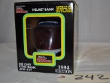 Racing Champions 1994 Edition Helmet Coin Bank and Key - World of Outlaws