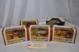 4-Farm Classics 1/43rd scale toys & White 2-135 first edition tractor