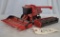 Case IH 1680 Axial Flow Combine with corn & bean head attachments - 1/32nd scale - no box