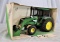Ertl John Deere Utility tractor with end loader & cab - 1/16th scale