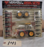 Versatile 256/276 4WD Tractor & Accessories - Cultivator, planter, duals - 1/32nd scale