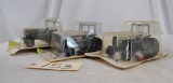 Flat of 3 White Farm Equipment tractors - 1/32nd scale