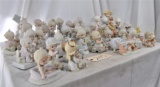 Box of Assorted Precious Moments-Approx. 30 pieces-may have a broken or glued figurine in assort