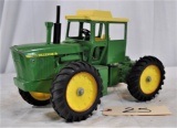 John Deere 4-wheel drive tractor with cab - box included - 1/16th scale