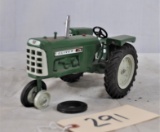 Oliver 770 tractor - 1/16th scale - no box - front rubber tire fell off