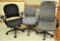 3- Rolling Office Chairs