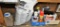 Assortment of Oil Absorbent, Spray paints, Carb/Choke Cleaner & Other Misc.