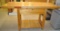 Wooden Work Counter/Bench - 6'L x 27-1/2