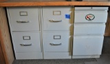 3- Metal File Cabinets