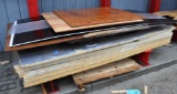 Pallet of Misc. Foam Insulation & Plywood Sheets