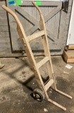 Old Industrial Wooden Feed Dolly