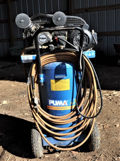 Puma Industrial Air Compressor - 20 gallon, 5 horse, 115 volt