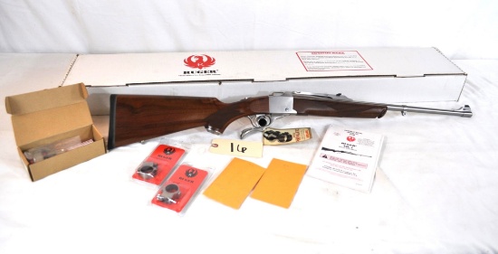 Ruger No. 1 K1A 6.5 x 55 Rifle - Swede - Model 1137 - Satin Stainless -Looks NIB - Ser # 134-22540