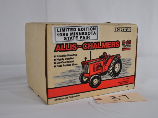 Ertl 1/16th Allis-Chalmers D21 Tractor - Limited Edition 1988 MN State Fair