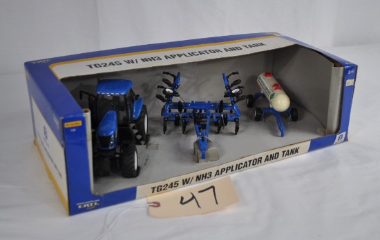 Ertl 1/32nd New Holland TG245 Tractor with NH3 Applicator and tank