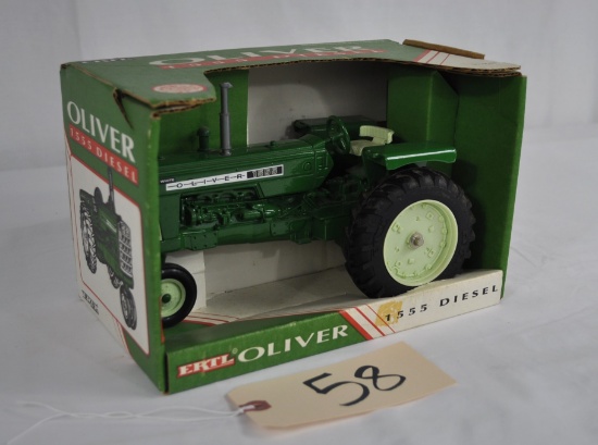Ertl 1/16th  Oliver 1555 Diesel Tractor