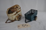 Flat of 2 Tonka Trailers - No Boxes