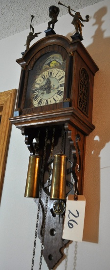 The Dutch Wall Hanging Pendulum Clock