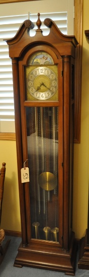 Colonial Grandfather Clock - 75"Hx20"Wx13"D